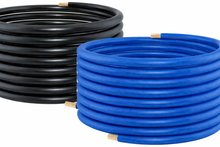 Load image into Gallery viewer, Absolute P4-25BB 50 Feet 25' Blue 25' Black 4 Gauge Power Wire