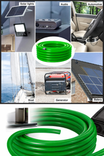 Load image into Gallery viewer, Absolute P8250GR 8GA 250' Green Power Ground Wire Car Audio Amplifier Marine Cable