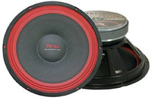 Load image into Gallery viewer, MR DJ PA110 10" 400-Watt Universal PA/DJ Raw Woofer Subwoofer, Black/Red