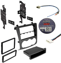 Load image into Gallery viewer, Absolute Package2  Car Stereo Installation Kit Compatible with Nissan Altima Sedan or Coupe 2007-2012 In-Dash Mounting Kit, Antenna, and Harness for Single or Double Din Radio Receivers