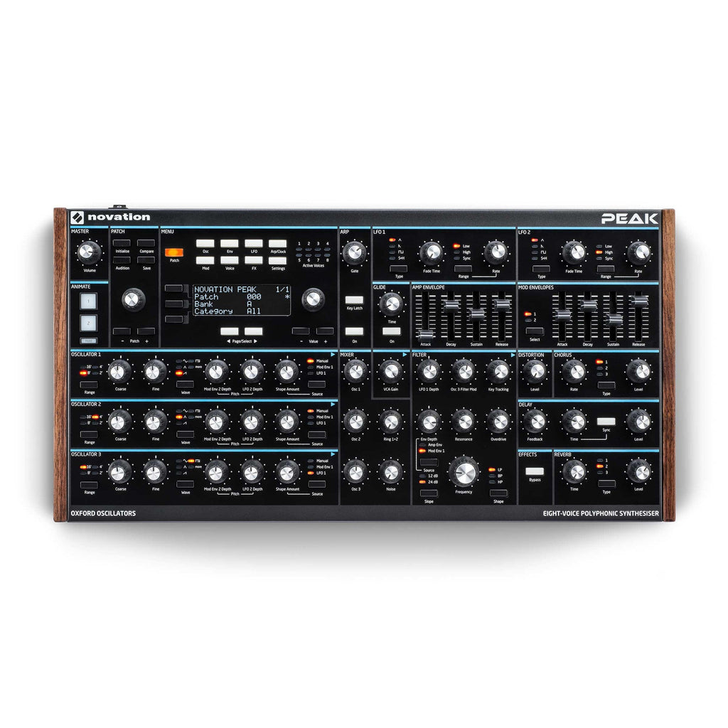 Novation PEAK Polyphonic Desktop Synthesizer