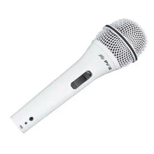 Load image into Gallery viewer, Peavey PVI 2W White Cardioid Unidirectional Dynamic Vocal Microphone with XLR Cable