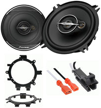 Load image into Gallery viewer, Pioneer TS-A1371F 5-1/4" 5.25" 300W Front Door Speakers &amp; kit for 1995-2006 GMC Sierra