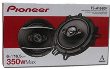 Load image into Gallery viewer, 2 Pair TS-A1680F 350W Max 6.5" 4-Way 4-Ohm Coaxial Car Speakers