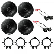Load image into Gallery viewer, 4 X 6.5" Car Audio Stereo Front &amp; Rear Speakers W/Mounting Bracket and Wire Harness