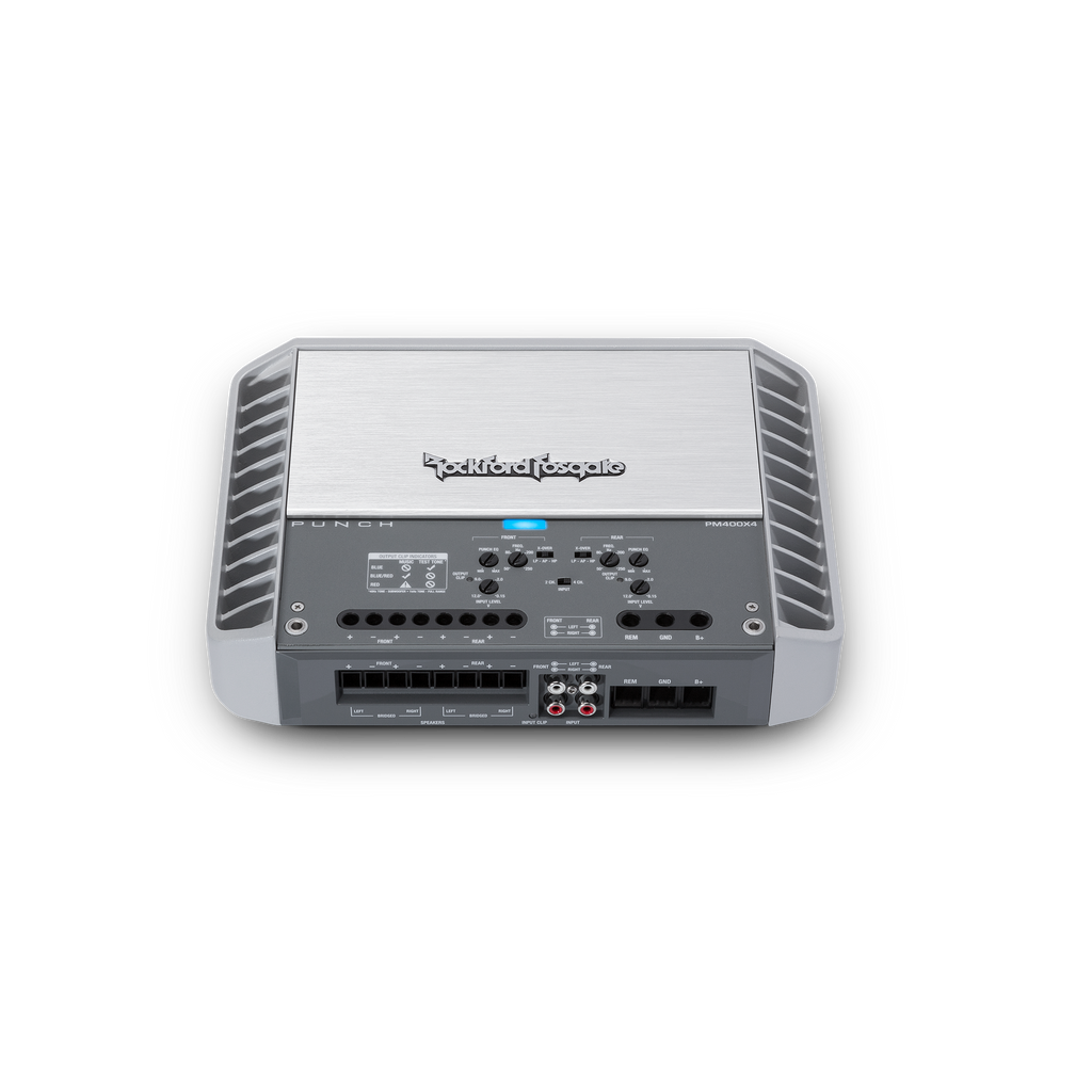 Rockford Fosgate PM400X4 Punch Marine 400 Watt 4-Channel Amplifier