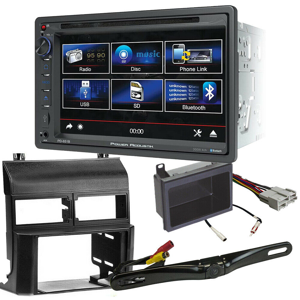 Power Acoustic PD-651B Car Stereo Double DIN Dash Kit for 1988-1994 GM SUV/Full Size Trucks