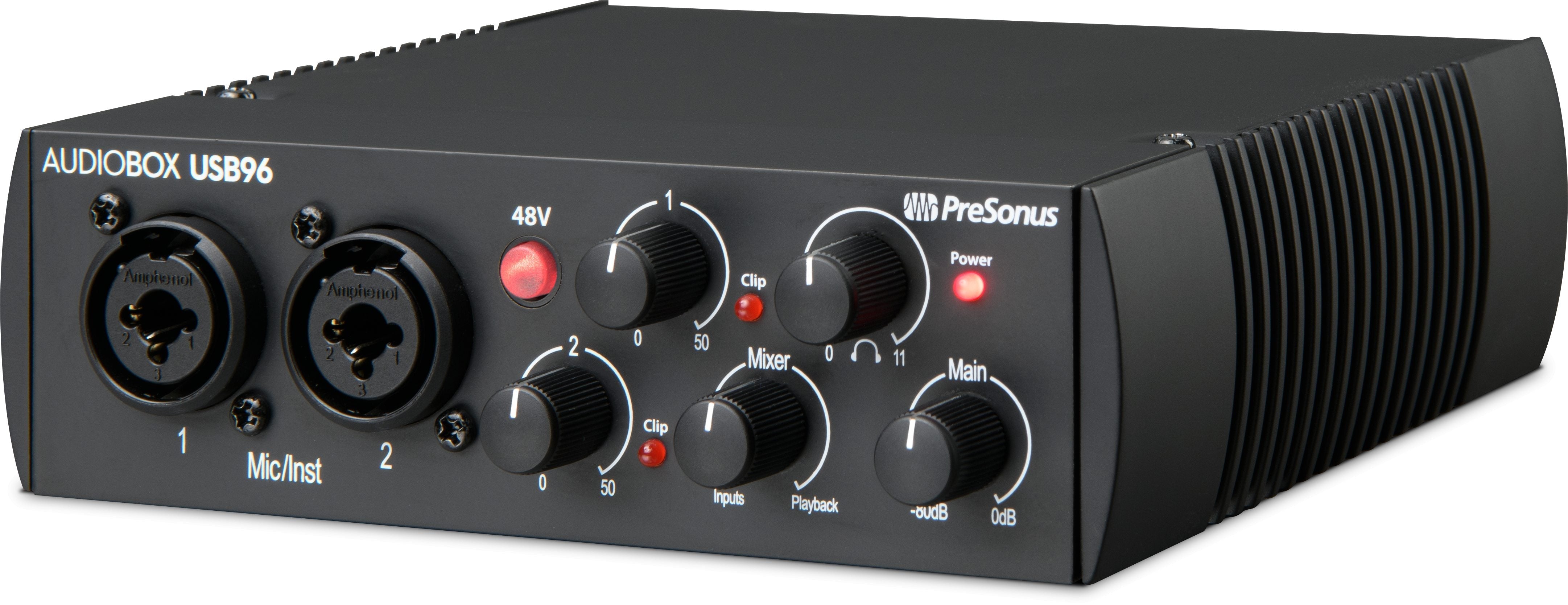 PreSonus AudioBox 25th Anniversary Edition 96K Studio Bundle