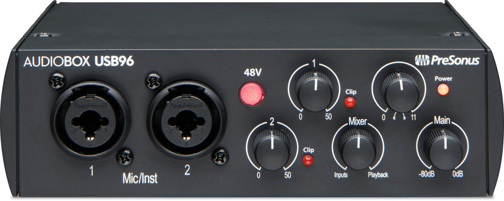 PreSonus AudioBox USB 96 25th Anniversary Edition with Studio One Artist and Ableton Live Lite DAW Recording Software