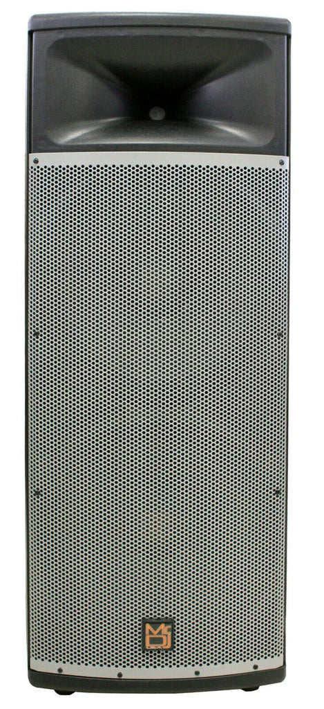 MR DJ PRO215S PA DJ Passive Speaker Dual 15" 3-Way Full-Range Passive DJ PA Multipurpose Live Sound Loudspeaker
