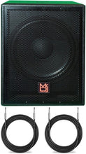 Load image into Gallery viewer, MR DJ PRO5000BT 15" 5000W Pro Active Subwoofer with 2 Speaker Output Package
