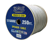 Load image into Gallery viewer, Absolute USA PROS14500 14 Gauge Speaker Wire 500' 14 Gauge PRO PA DJ Car Home Marine Audio Speaker Wire Cable Spool