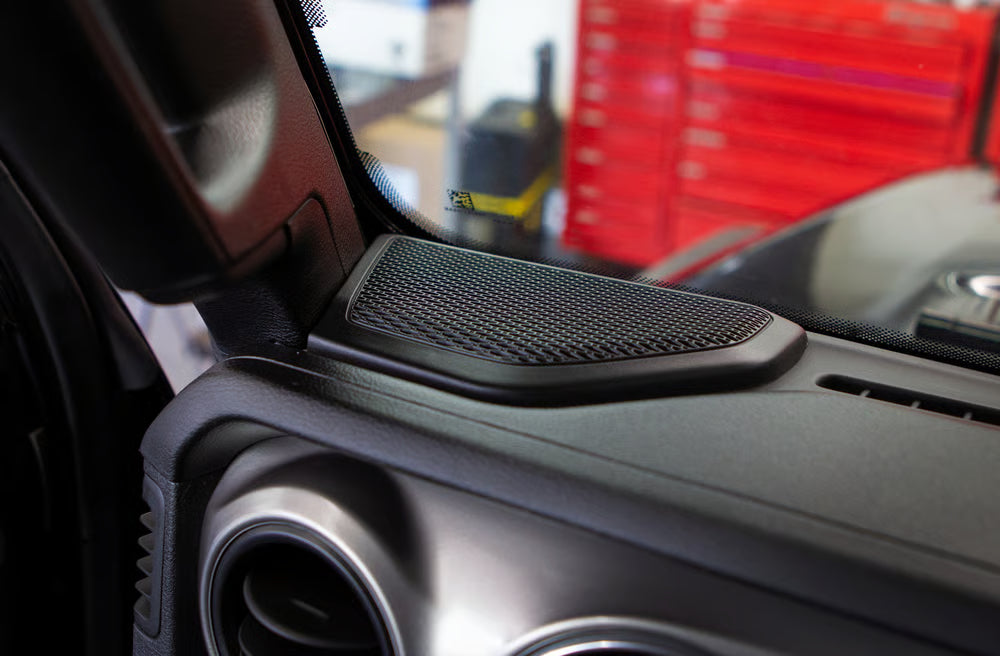 Alpine PSS-23WRA2 Audio System Kit Fit 2018-25 Jeep Wrangler Gladiator Bundle