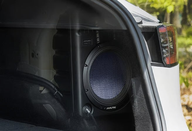 Alpine PSS-TSUB-T3B 10” Subwoofer & Amplifier Upgrade Kit for 2017-2025 Tesla Model 3