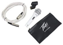 Load image into Gallery viewer, Peavey PV®i 2W Microphone – XLR cable Dynamic Vocal Microphone with XLR Cable - White