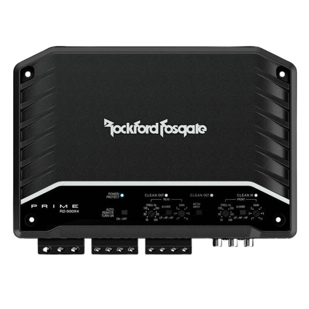 Rockford Fosgate Prime R2-500X 4 Class D Amplifier <BR/> 500W 4-Channel Full Range Class D Amplifier