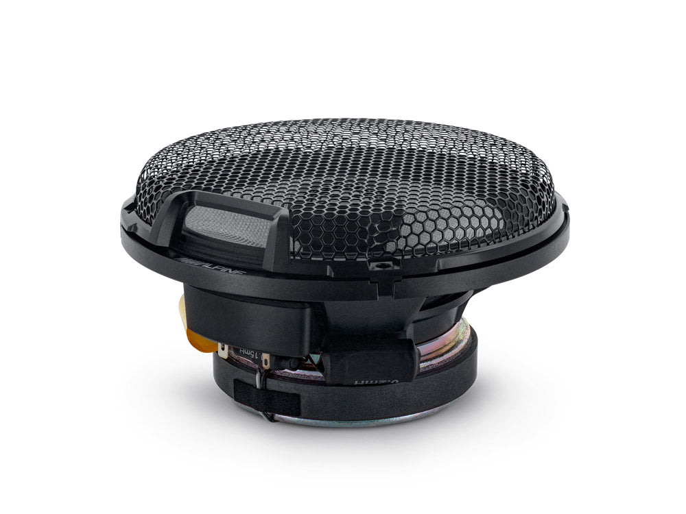 Alpine R2-S65 6.5" Coax speakers + R2-A60F 600W 4-Ch Amp + Wiring Amp Kit