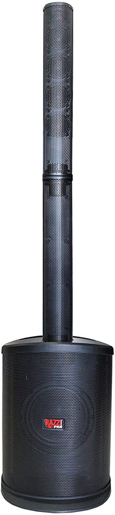 Elite Line Array All in one 8 Inch Subwoofer with 2 Section Tower with 4 x 3" Bluetooth Portable PA DJ Speaker