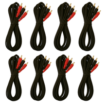 Load image into Gallery viewer, 10 Absolute 17' RCA Interconnect Cable Wire Marine Car Amplifier Stereo Home Audio