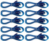 10 DC Sound RCA3B RCA 2 Ch Male 3 Feet Interconnect HiFi Audio Cable Connector