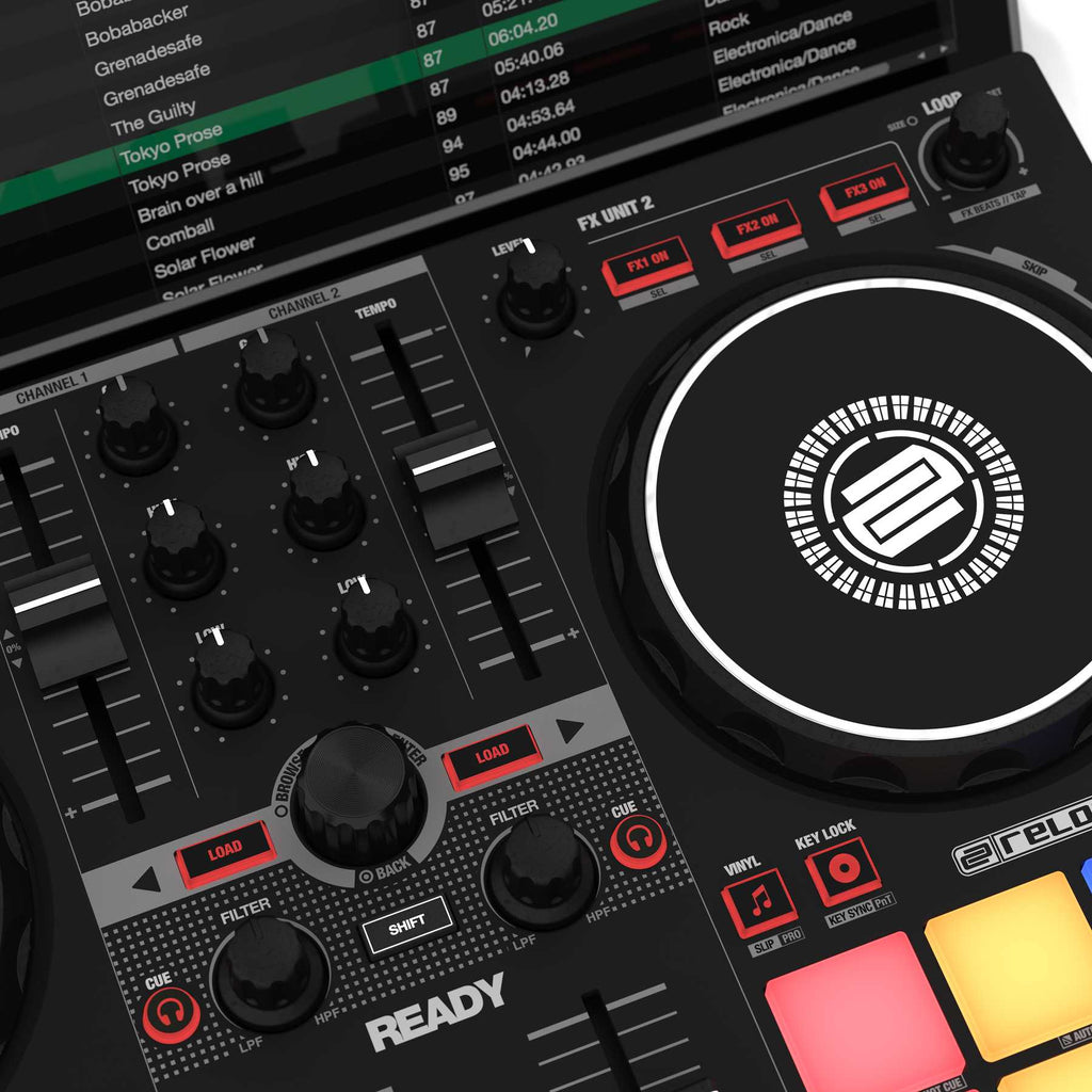 Reloop READY High-performance compact controller for Serato