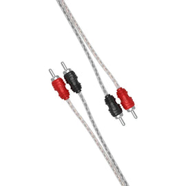 Cerwin Vega RHY2M HED-1 Female to 2 Male 1 Pair Twisted RCA Cable W/single Molded Ends