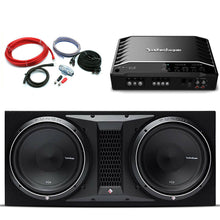 Load image into Gallery viewer, Rockford Fosgate P2-2X12 R2-750X1 Package Bass 1600W