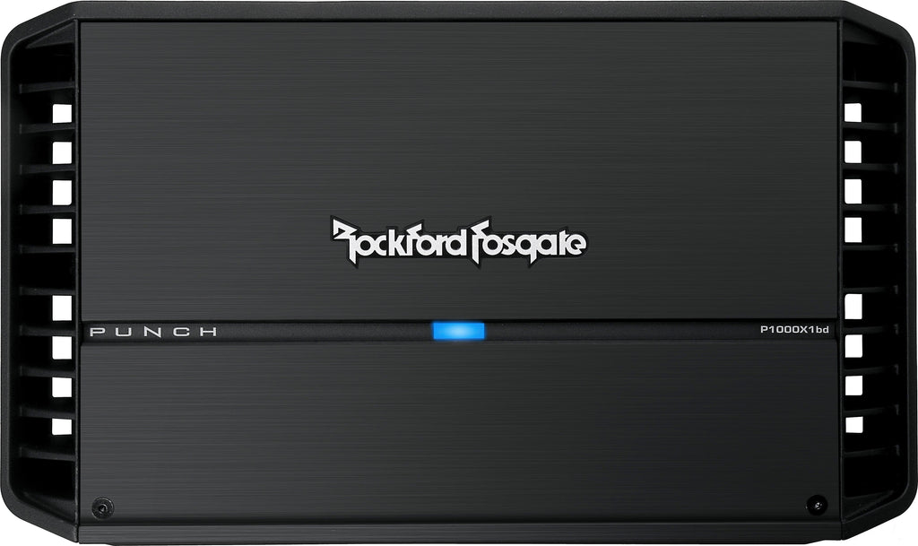Rockford Fosgate Punch P1000X1bd <br/> P1000X1bd Mono subwoofer amplifier 1,000 watts RMS x 1 at 1 ohm