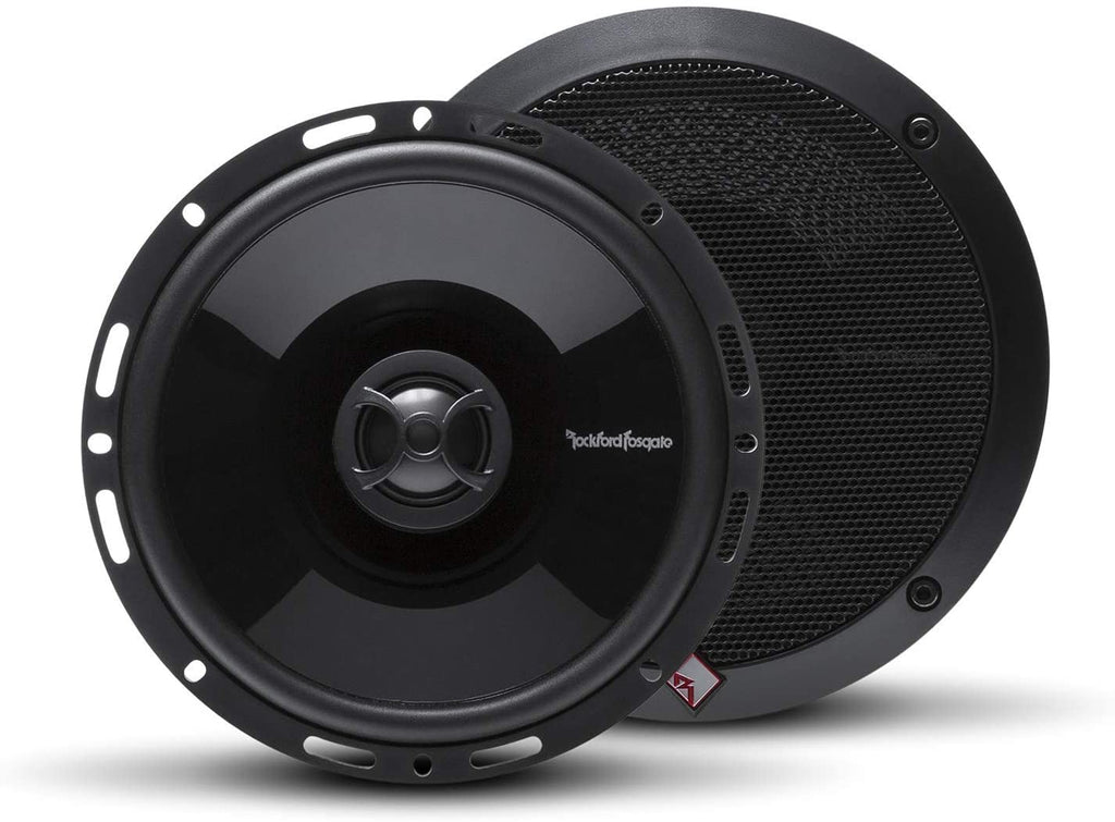 Rockford Punch P1650 Speaker<br/> 220W Max 6.5" 2-Way P1 Punch Series Coaxial Speakers w/ PEI Dome Tweeter