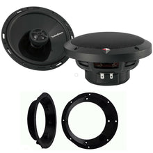 Load image into Gallery viewer, Rockford Fosgate Punch 6.5" 2-Way Full Range Speaker Kit For Harley Touring 2014-UP &amp; American Terminal Speaker Adapter Install Kit Stereo Radio