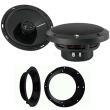 Load image into Gallery viewer, For Harley Touring Rockford Punch P1650 Speaker Package &amp; American Terminal Speaker Adapter Install Kit Stereo Radio