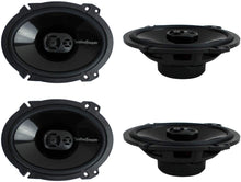 Load image into Gallery viewer, 2004-14 Ford F150 Rockford Fosgate Punch Package w Amplifier &amp; 6x8" Speakers (4) P1683 6" x 8" 3Way Coaxial Car Speakers + P400X4 4Channel Class AB Full Range Amplifier + (4) Speaker Adapter Harnesses