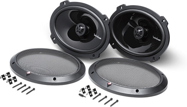 Rockford Fosgate Punch P1683<BR/> 260W Peak (130W RMS) 6" x 8" Punch Series 3-way Full Range Coaxial Speakers