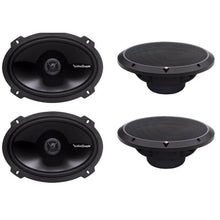 Load image into Gallery viewer, 4 Rockford Fosgate P1692 6x9" Punch Series 480 Watt 2-Way Car Audio Speakers