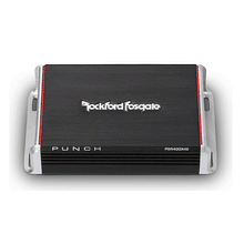Load image into Gallery viewer, 2 Rockford Fosgate PBR400X4D 400W Compact 4 Channel Punch Series Class D Amplifier 50 watts RMS x 4