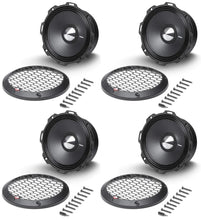 Load image into Gallery viewer, 4 Rockford Fosgate PPS4-8 6.5" 1000 Watt 4-Ohm Midrange Car Loudspeakers Speaker