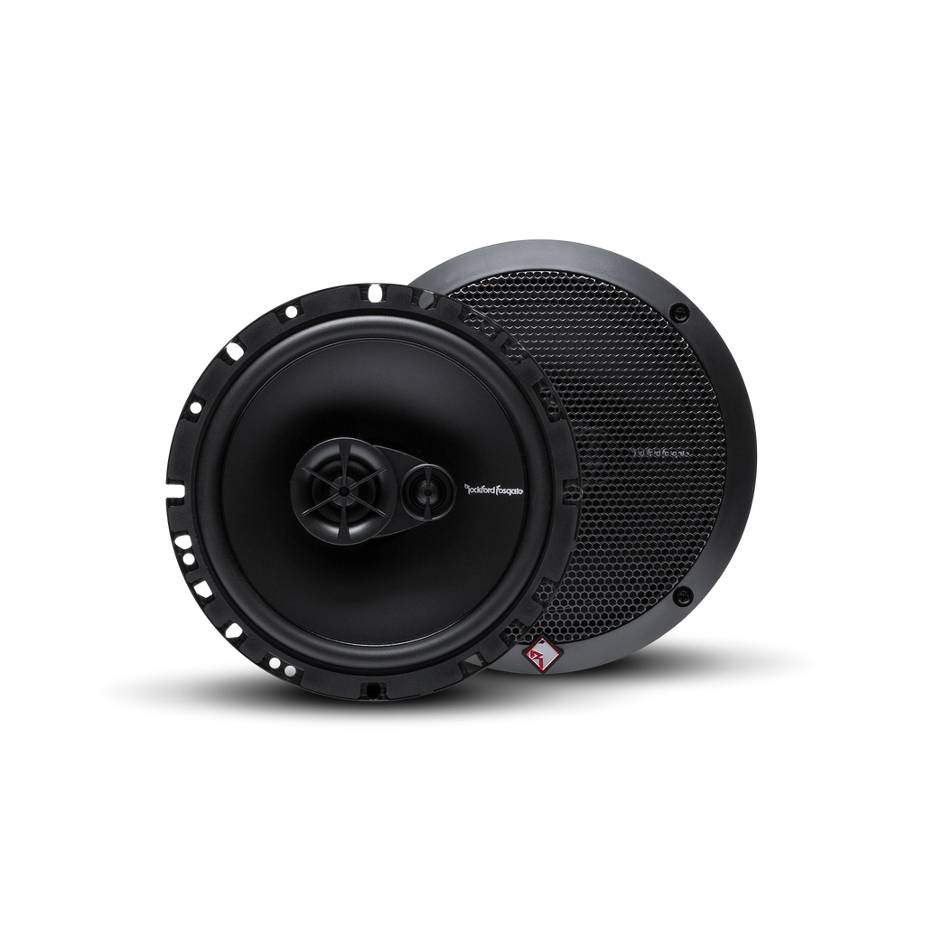 2 Pair Rockford Fosgate R165X3 6.5" 180W  Coaxial Speakers + R1T-S 1-Inch Tweeter Kit