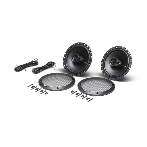 2 Pair Rockford Fosgate R165X3 6.5" 180W  Coaxial Speakers + R1T-S 1-Inch Tweeter Kit