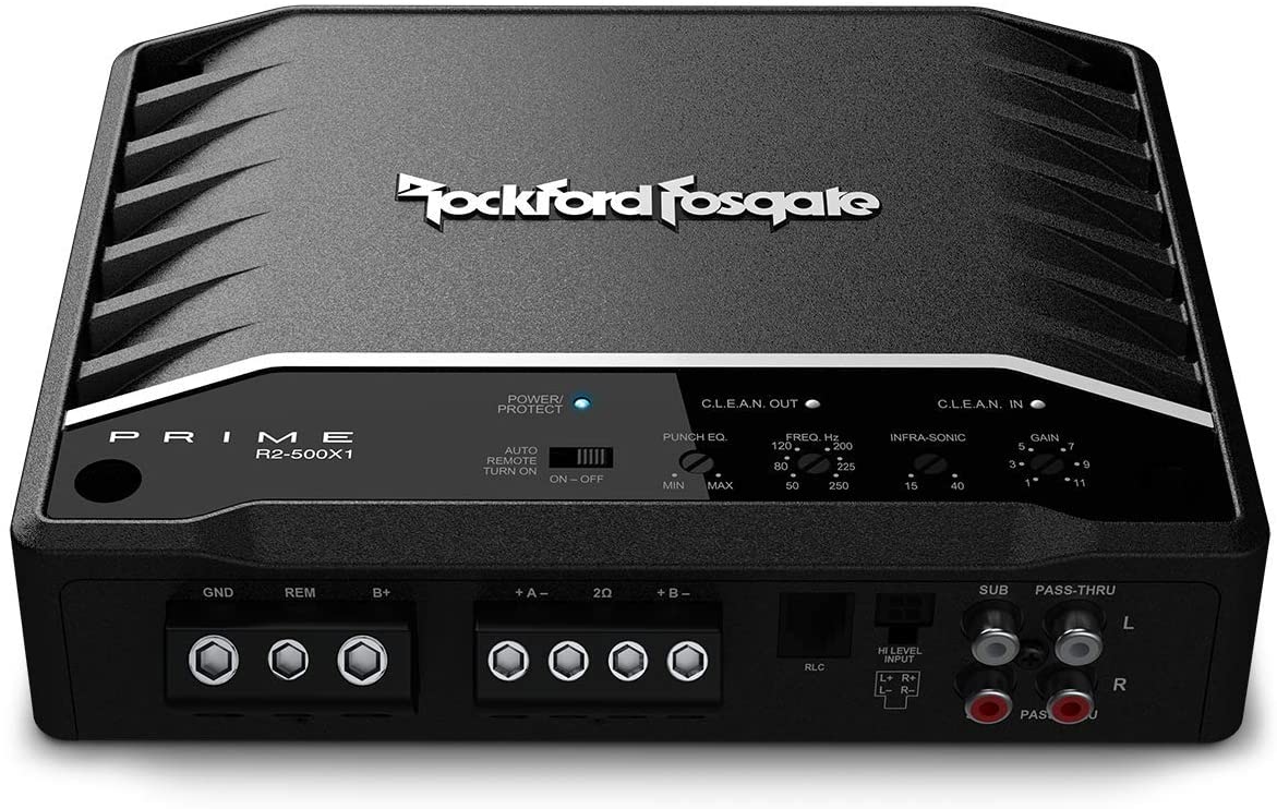 Rockford Fosgate R2-500X1<br/>Prime Series 500 Watt Monoblock Class-D Amplifier