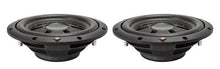 Load image into Gallery viewer, 2 ROCKFORD FOSGATE R2SD2-10 10" 800W Car Shallow/Slim Subwoofers Subs R2SD210