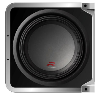 Alpine R-SB12V Pre-loaded R-Series 12-Inch Subwoofer Enclosure
