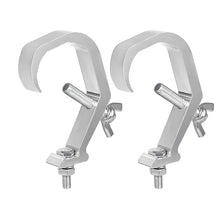 Load image into Gallery viewer, 2 MR Truss CL55 Universal Multi Purpose Aluminum Hooks Stage Lighting Clamps for Truss