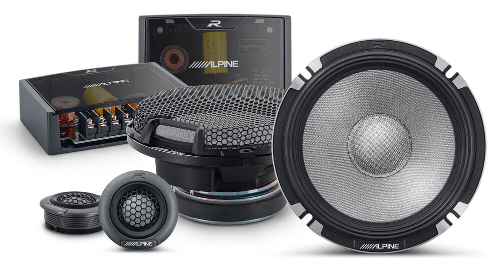 Alpine R-Series R2-S652 6.5" 300 Watts Component Car Audio Speaker