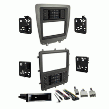 Load image into Gallery viewer, Metra 99-5839CH Charcoal Single/Double DIN Dash Kit for 2010-2014 Ford Mustang