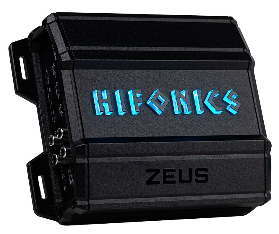 Hifonics ZD-750.4D 750 Watt RMS Zeus Delta Series Class-D 4-Channel Car Amplifier + 0 Gauge Amp Kit