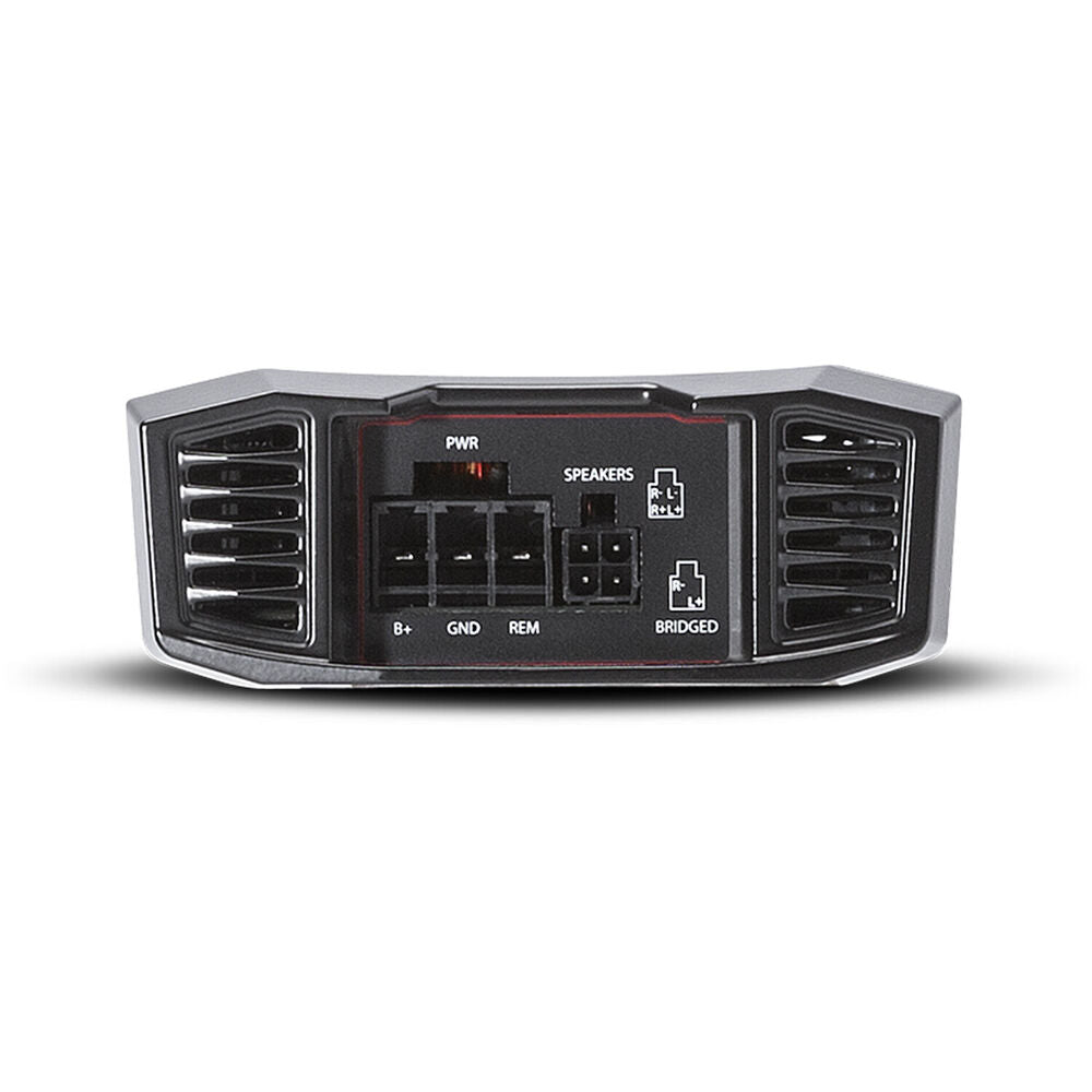 Rockford Fosgate T400X2AD 2Channel 400W Class AD Compact Amplifier + 0G Amp Kit