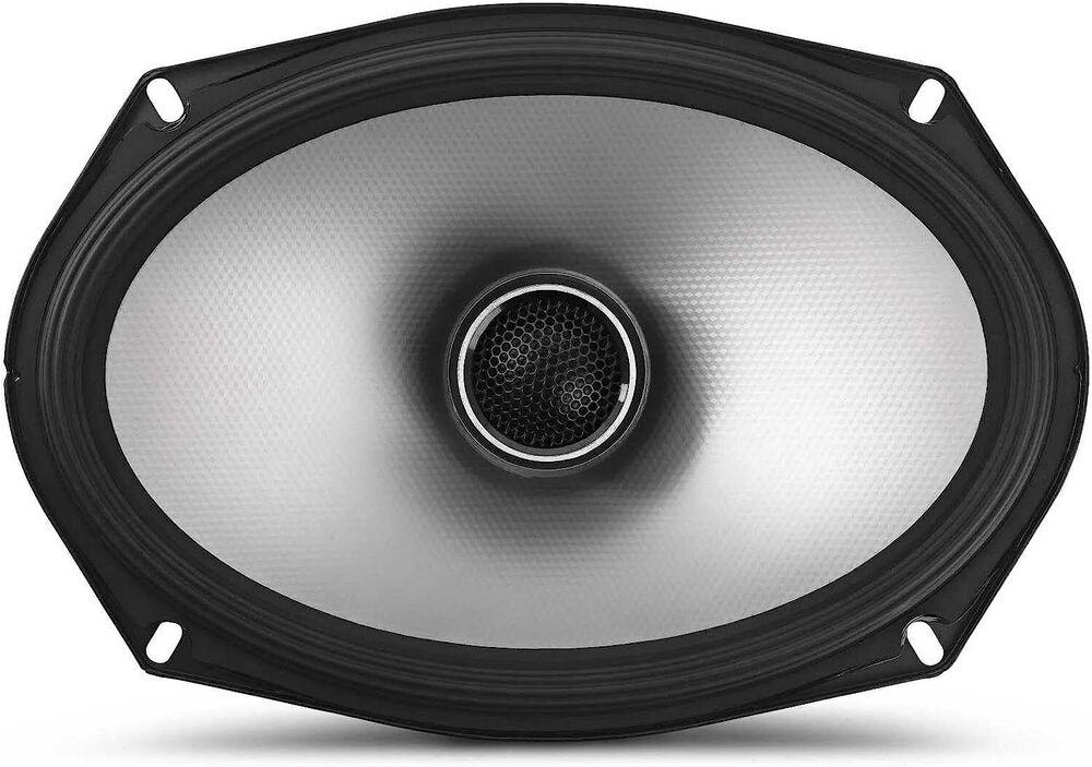 2 Alpine S2-S69 260 Watts S-Series 6x9" 2-Way Hi-Res Car Audio Coaxial Speakers & KIT10 Installation AMP Kit