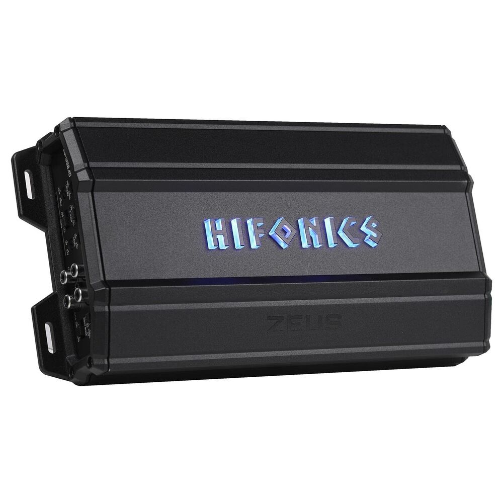 Hifonics ZD-1350.4D 1350 Watt RMS Class-D 4-Channel Car Amplifier + 4 Gauge Amp Kit
