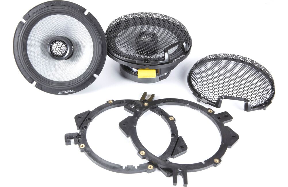 2 Pair Alpine R-Series R2-S65 300 Watts 6.5" 2-Way Coaxial Car Audio Speakers