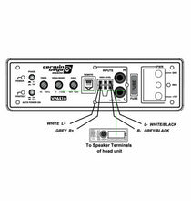 Load image into Gallery viewer, Cerwin Vega VPAS12 600W Max (250W RMS) 12" Under Seat Powered Subwoofer Enclosure Slim Powered Enclosure